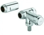 Was Ventil Batterie 1/2' Verchromt Anschluss Rechts 41043000 - Grohe