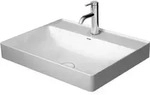 Duravit - Durasquare Aufsatzbecken, 60x47cm, 1 Hahnloch, Ohne