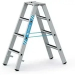 Zarges R13step B - Lm-stufen-stehleiter 2 X 4 Stufen