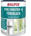 Baufix Pur Fenster- & T&uuml;renlack Weiss Seidenmatt, 1 Liter, Wei&szlig;lack