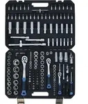Sw Stahl Steckschl&uuml;sselsatz 171-teilig &ndash; Mit Ratschen 1/4", 3/8", 1/2", Bits Und