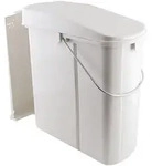 Wesco Abfallsammler Single-junior, Wei&szlig;