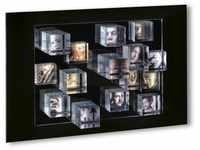 Bilderrahmen mit 3D Effekt Rocky Mountain Fotorahmen aus Acrylglas für 15 Fotos -