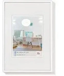 Walther Design Kv040w New Lifestyle, Kunststoffrahmen, 30 X 40 Cm, Wei&szlig;, 1er-pack