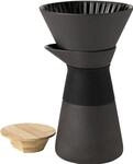 Kaffeemaschine Stelton Theo 600ml Fassungsverm&ouml;gen Holzdeckel