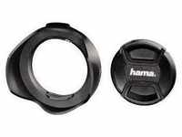 Hama - Gegenlichtblende mit Objektivdeckel, universal, 67 mm (93667)