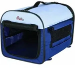Trixie Transport-h&uuml;tte Dunkelblau/hellblau S 50 &times; 50 &times; 60 Cm