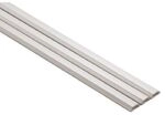 3x Pvc Kabelkanal Eckig 100/2,1/1cm Wei&szlig;