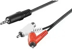 Audio Adapterkabel, 3,5 Mm Stecker Zu Cinch Stecker/buchse, Klinke 3,5 Mm Stecker