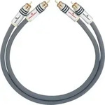 Oehlbach - Cinch Audio Anschlusskabel [2x Cinch-stecker - 2x Cinch-stecker] 0.50 M