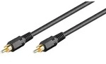Koaxial Digital Audio Verbindungskabel, Cinch S/pdif, Zweifach Geschirmt,