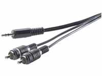SpeaKa Professional SP-1300900 Cinch / Klinke Audio Anschlusskabel [2x...