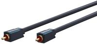Clicktronic - Cinch-kabel, Mono, Premium-kabel 1x Cinch-stecker 1x Cinch-stecker 1,0