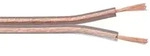 Goobay - Lautsprecherkabel Transparent, 100 M Spule, Querschnitt 2 X 2,5 Mm2, Cca.