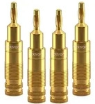 Bananen-stecker, Premium-adapter Bananen-stecker 6,0 Mm2.