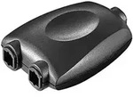 Goobay - Toslink Digital Audio-splitter 1 Auf 2, Schwarz, Toslink-kupplung 2x