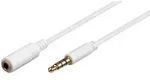 Kopfh&ouml;rer- Und Audio Verl&auml;ngerungskabel Aux, 4-pol. 3,5 Mm Slim, Cu, Klinke...