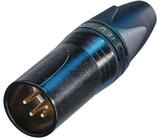 Neutrik - Nc4mxx-b Xlr-steckverbinder Stecker, Gerade Polzahl: 4 Schwarz 1 St.