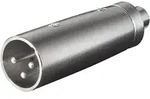 Goobay - Xlr-adapter, Cinch-buchse Zu Xlr-stecker, Xlr-stecker (3-pin) Cinch-buchse.