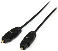 Startech.com Kabel 4,5m Toslink&reg; Digital Audio Optical Spdif Slim - Schwarz,