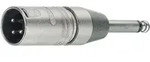 Neutrik - Na2mp Xlr-adapter Xlr-stecker - Klinkenstecker 6.35 Mm Mono 1 St.
