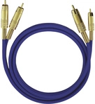 Oehlbach - Cinch Audio Anschlusskabel [2x Cinch-stecker - 2x Cinch-stecker]...