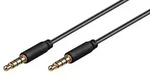 Goobay 63830 - 3,5 Mm Klinke-kabel, 4-pol, Schwarz, 2,00 M