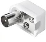 Koaxial-winkelstecker - Goobay