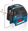 Bosch - Punktlaser Gcl 25 Professional Im Set Mit Schutztasche