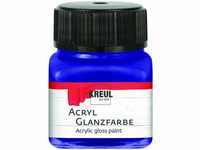 Acryl Glanzfarbe dunkelblau 20 ml Verzierfarbe - Kreul