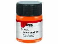 Acryl Glanzfarbe orange 50 ml Verzierfarbe - Kreul