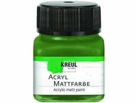 Acryl Mattfarbe olivgrün 20 ml Künstlerfarben - Kreul