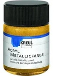 Acryl Metallicfarbe Gold 50 Ml Verzierfarbe - Kreul