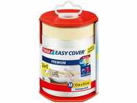 Tesa - Easy Cover Premium Abdeckfolie für Malerarbeiten - 2 in1 Malerfolie zum