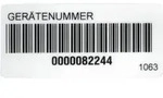 Beha Amprobe - 2389952 1063d Aufkleber 1 St.