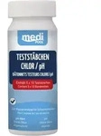 Medipool Schwimmbadpflege Testst&auml;bchen Chlor/ph, 50 St&uuml;ck