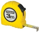 Stanley - Taschenrollbandma&szlig; L&auml;nge 3 M Breite 12,7 Mm Mm/cm Eg Ii Kunststoff