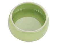 Keramik Futtertrog 250 ml grün für Hunde Zubehör - Nobby