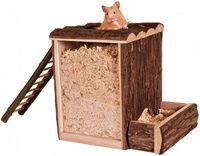 25x24x20cm: Nat&uuml;rlicher Wohnturm