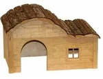 Kerbl Naturhaus Beige Massivholz F&uuml;r Nager