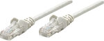 Intellinet - 318228 Rj45 Netzwerkkabel, Patchkabel Cat 5e U/utp 0.50 M Grau 1 St.