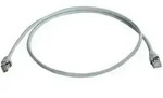 Teleg&auml;rtner 100009116 Rj45 Netzwerkkabel, Patchkabel Cat 6a S/ftp 50.00 M Grau