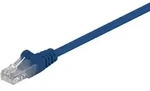Goobay - Cat 5e Patchkabel, U/utp, Blau, Kupferkaschierter Aluminiumleiter (cca).