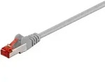Goobay Cat.6 Netzwerkkabel, S/ftp, Pimf, Cu, Lszh, Grau, 1,0 M