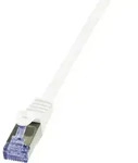 Logilink - Cq3121s Rj45 Netzwerkkabel, Patchkabel Cat 6a S/ftp 30.00 M Wei&szlig;