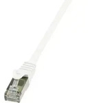 Logilink Cp2031s Rj45 Netzwerkkabel, Patchkabel Cat 6 F/utp 1.00 M Wei&szlig; Mit