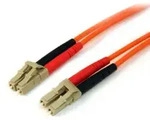 Startech.com 2 M Multimode 50/125 Duplex Glasfaser (lwl) Patchkabel Lc/lc