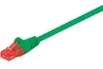 Goobay - Cat 6 Patchkabel, U/utp, Gr&uuml;n, Kupferkaschierter Aluminiumleiter (cca).