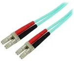 Startech.com 10m 10gb Aqua 50/125 Duplex Multimode Lszh Lwl- /glasfaser Patchkabel Lc