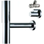 Hansgrohe - Siphons - Set - Designsiphon Flowstar, Verchromt 52120000